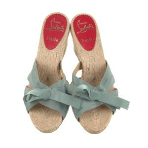 Christian Louboutin Wedge Espadrilles